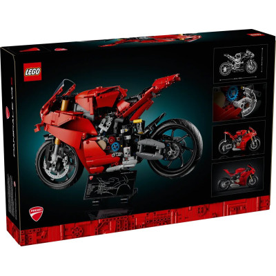 Блоковий конструктор LEGO Technic Мотоцикл Ducati Panigale V4 S 1603 деталі (42202) Блоковий конструктор LEGO Technic Мотоцикл Ducati Panigale V4 S 1603 деталі (42202)