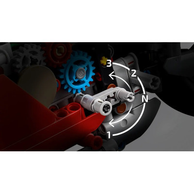 Блоковий конструктор LEGO Technic Мотоцикл Ducati Panigale V4 S 1603 деталі (42202) Блоковий конструктор LEGO Technic Мотоцикл Ducati Panigale V4 S 1603 деталі (42202)
