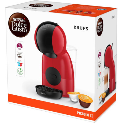 Капсульна кавоварка еспресо Krups Dolce Gusto PICCOLO XS KP1A3510 Капсульна кавоварка еспресо Krups Dolce Gusto PICCOLO XS KP1A3510