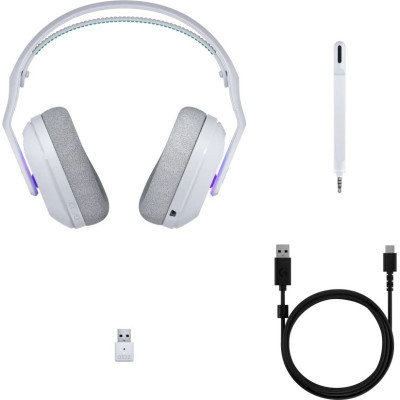 Навушники з мікрофоном Logitech G522 Lightspeed White (981-001550) Навушники з мікрофоном Logitech G522 Lightspeed White (981-001550)