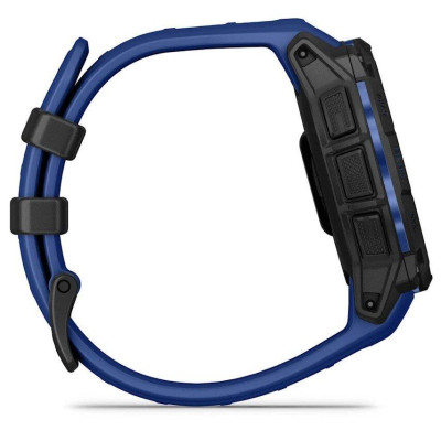 Смарт-годинник Garmin Instinct 3 45mm AMOLED Black with Blue Band (010-02936-03/43) Смарт-годинник Garmin Instinct 3 45mm AMOLED Black with Blue Band (010-02936-03/43)