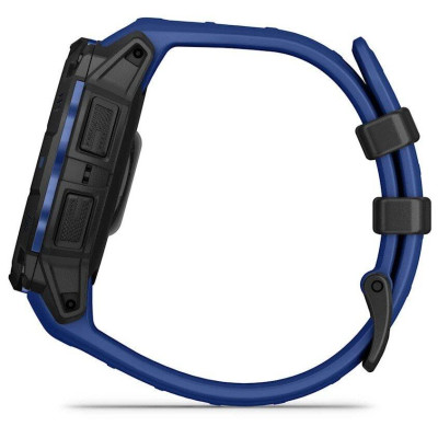 Смарт-годинник Garmin Instinct 3 45mm AMOLED Black with Blue Band (010-02936-03/43) Смарт-годинник Garmin Instinct 3 45mm AMOLED Black with Blue Band (010-02936-03/43)