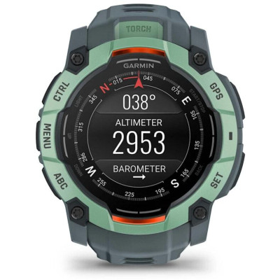 Смарт-годинник Garmin Instinct 3 50mm AMOLED Neo Tropic with Twilight Band (010-03020-01)