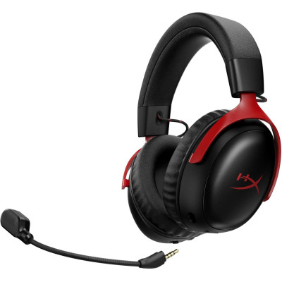 Навушники з мікрофоном HyperX Cloud III S Wireless Black/Red (A59Z0AA)