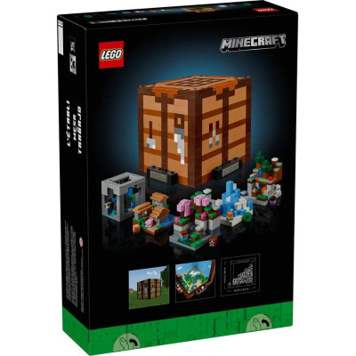 Блоковий конструктор LEGO Minecraft Верстак (21265)