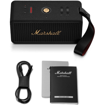Портативна колонка Marshall Middleton II Black and Brass (1007428)
