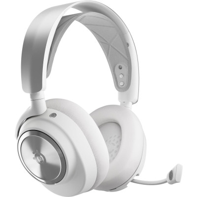 Навушники з мікрофоном SteelSeries Arctis Nova Pro Wireless White (61524)