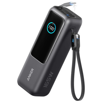 Повербанк (Powerbank) Anker ZOLO Power Bank 25000mAh 165W Black (A1695P11, A1695H11)
