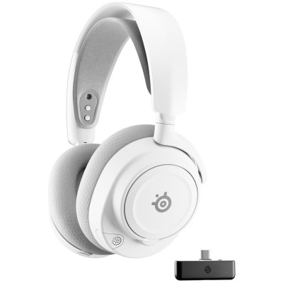 Навушники з мікрофоном SteelSeries Arctis Nova 7X Wireless Gen 2 White (61759) Навушники з мікрофоном SteelSeries Arctis Nova 7X Wireless Gen 2 White (61759)