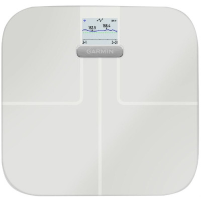 Ваги підлогові електронні Garmin Index S2 Smart Scale White (010-02294-13)