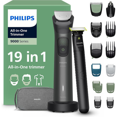 Машинка для стрижки+Тример для тіла (бодігрумер) Philips Series 9000 MG9556/15