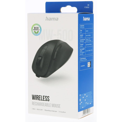 Миша HAMA MW-500 Black Миша HAMA MW-500 Black
