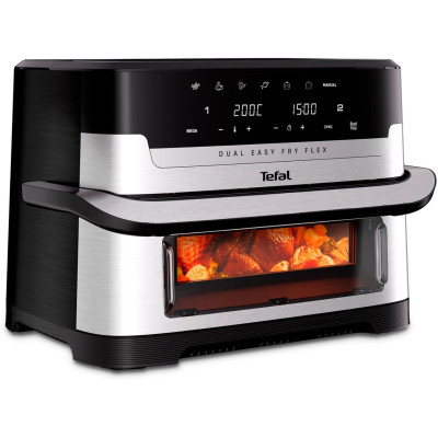 Мультипіч Tefal Dual Easy Fry Flex EY922DE0 Мультипіч Tefal Dual Easy Fry Flex EY922DE0
