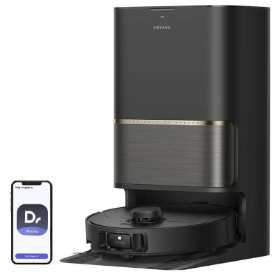 Робот-пилосос з вологим прибиранням Dreame L50s Pro Ultra Black (RLL88HE-Bl)