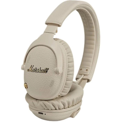 Навушники з мікрофоном Marshall Monitor III A.N.C Cream (1009077)