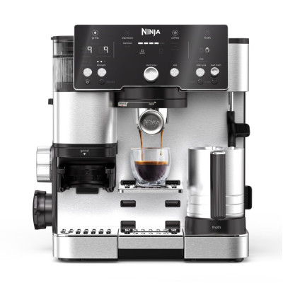 Ріжкова кавоварка еспресо NINJA Luxe Cafe Essential ES501EU