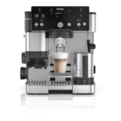 Ріжкова кавоварка еспресо NINJA Luxe Cafe Essential ES501EU Ріжкова кавоварка еспресо NINJA Luxe Cafe Essential ES501EU