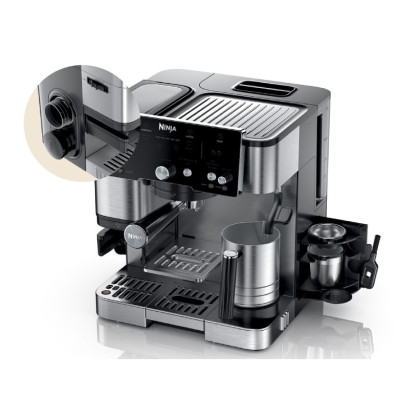 Ріжкова кавоварка еспресо NINJA Luxe Cafe Essential ES501EU Ріжкова кавоварка еспресо NINJA Luxe Cafe Essential ES501EU