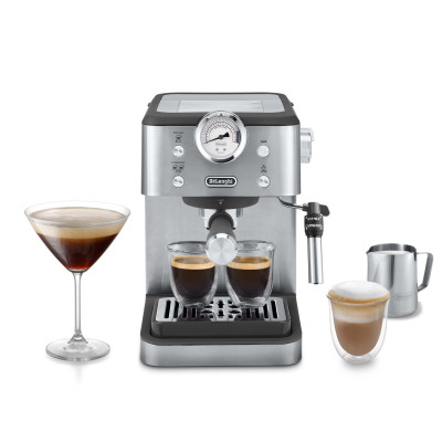 Ріжкова кавоварка еспресо Delonghi Linea Classic EM450.M