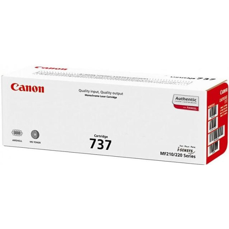 Картридж Canon 737 MF221/212/216/217/226/229 Black