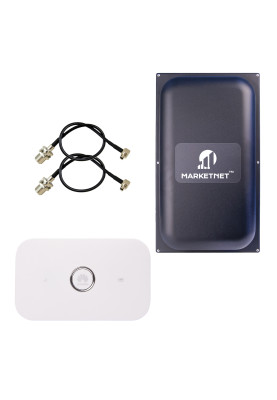 Комплект 4G LTE Wi-Fi роутер Huawei e5573s-320 + Панельна антена MARKETNET Maxi MIMO 22 dBi