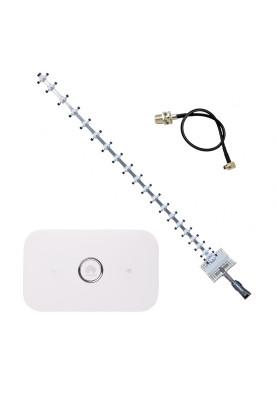 Комплект 4G LTE Wi-Fi роутер Huawei e5573s-320 + Антена Стріла Marketnet T1727 21 дБ