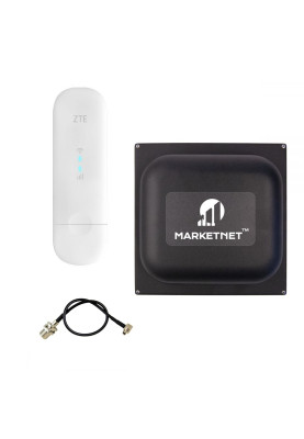 Комплект ZTE MF79u + Антенна панельная MARKETNET Square 19 dBi 824-960 МГц/1700-2700 МГц