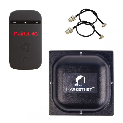 Комплект Домашній (4G LTE Wi-Fi роутер ZTE MF90 + Панельна 4G LTE антена MIMO MARKETNET T800 (900/1700-2700)