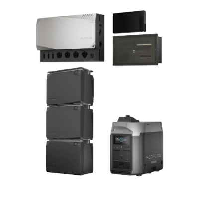 Комплект енергонезалежності Ecoflow Power Independence Kit 6 kWh (з генератором) (6000 Вт/г)