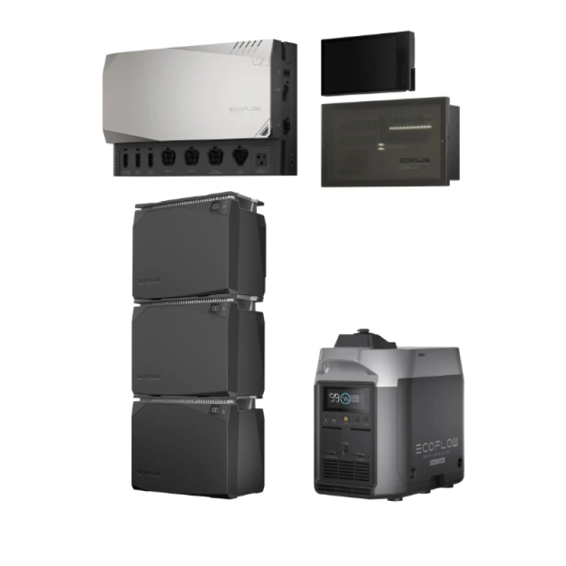 Комплект енергонезалежності Ecoflow Power Independence Kit 6 kWh (з генератором) (6000 Вт/г)