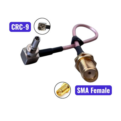 Антенний адаптер (pigtail) SMA Female – CRC-9