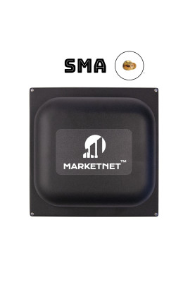 4G антена панельна MARKETNET Square SMA потужністю 21 dBi дії 800/900/1800/2100/2600 МГц