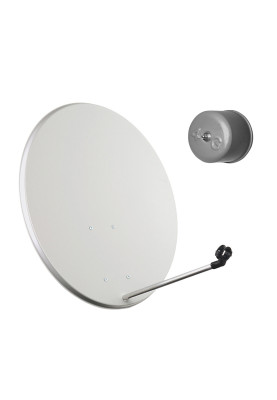 Комплект антен 2 х 14 дБ 4G антена MIMO опромінювач RunBit Nano + Антена 3G/4G тарілка d=0.6м