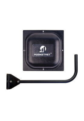 Комплект 4G антена панельна MARKETNET T800 MIMO потужністю 2 х 18 dBi дії 900/1800/2100/2600 МГц + Кронштейн Г-подібний