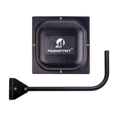 Комплект 4G антенна панельная MARKETNET T800 MIMO мощностью 2 х 18 dBi действия 900/1800/2100/2600 МГц + Кронштейн Г-образный