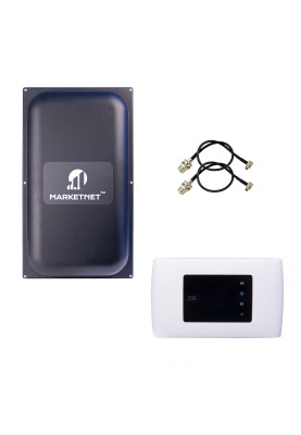 Комплект 4G роутер ZTE MF920U + Панельна 3G/4G антена MARKETNET Maxi MIMO 22 dBi 824-960 МГц/1700-2700 МГц