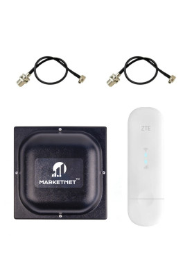 Комплект 4G LTE Wi-Fi роутер ZTE MF79U + антена MIMO MARKETNET T800
