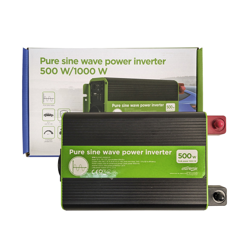 Автомобільний інвертор EnerGenie EGPWCPS50001 500W