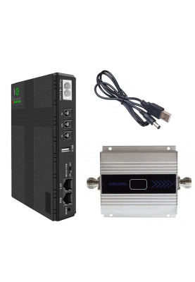 Комплект ДБЖ VIA Energy Mini UPS + Репітер 900МГц Aspor