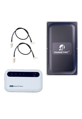 Комплект 4G LTE Wi-Fi роутер Olax MF985 + 4G антена панельна MARKETNET Maxi MIMO 2 х 22 dBi