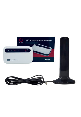 Комплект 4G LTE Wi-Fi роутер Olax MF985 + 4G антена автомобільна MIMO CRC-9 2 х 16 dBi