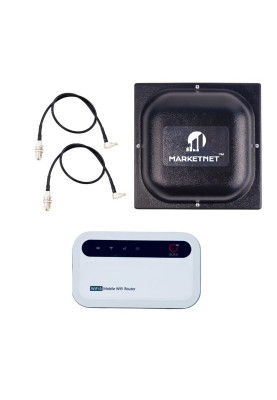 Комплект 4G LTE Wi-Fi роутер Olax MF985 з антеною MARKETNET T800 MIMO потужністю 2 х 18 dBi
