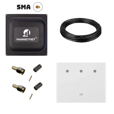 4G комплект інтернет у селі ZTE MF296R AGRO_KIT