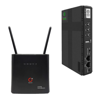 4G інтернет для квартири Olax AX9 Pro + ДБЖ VIA Energy Mini UPS