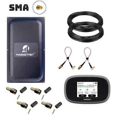 Комплект 4G Роутер Novatel MiFi 8800L + Антена Maxi MIMO SMA 24 dBi