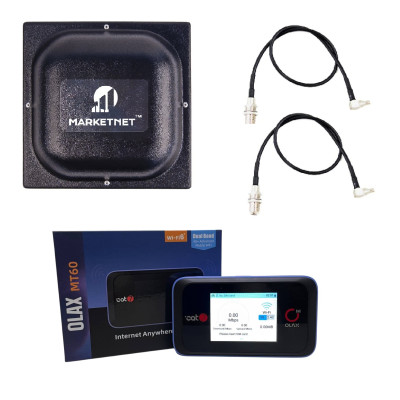 Комплект 4G роутер Olax MiFi MT60 + 4G антена MIMO T800