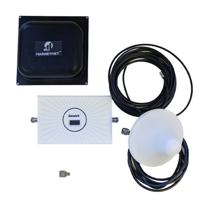 Комплект Репітер Lintratek KW23C-GDW 900/1800/2100 МГц з панельною антеною Marketnet Square 19 dBi
