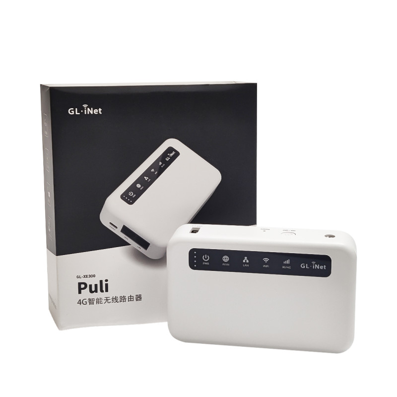 4G LTE Wi-Fi роутер GL-iNet Puli (GL-XE300) (Київстар, Vodafone, Lifecell)