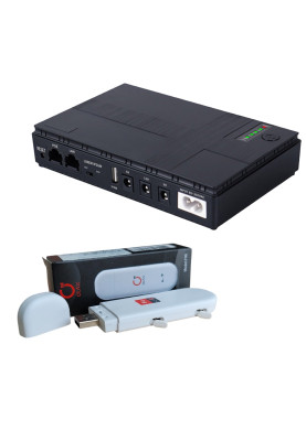 Комплект 4G LTE Wi-Fi роутер Olax F90 + ДБЖ VIA Energy Mini UPS