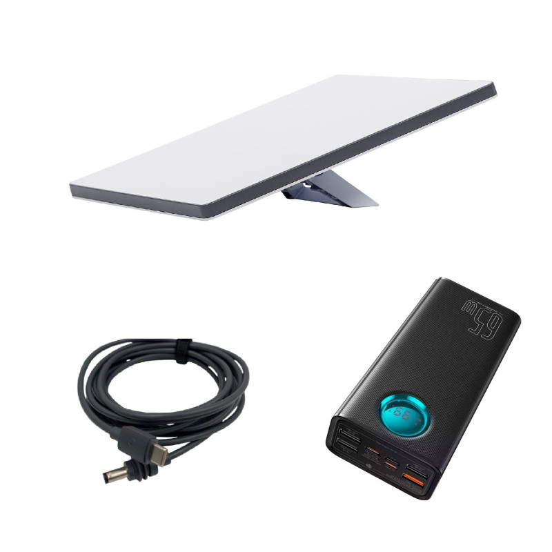 Starlink Mini + Power Bank 30000 mAh | 4 години автономної роботи